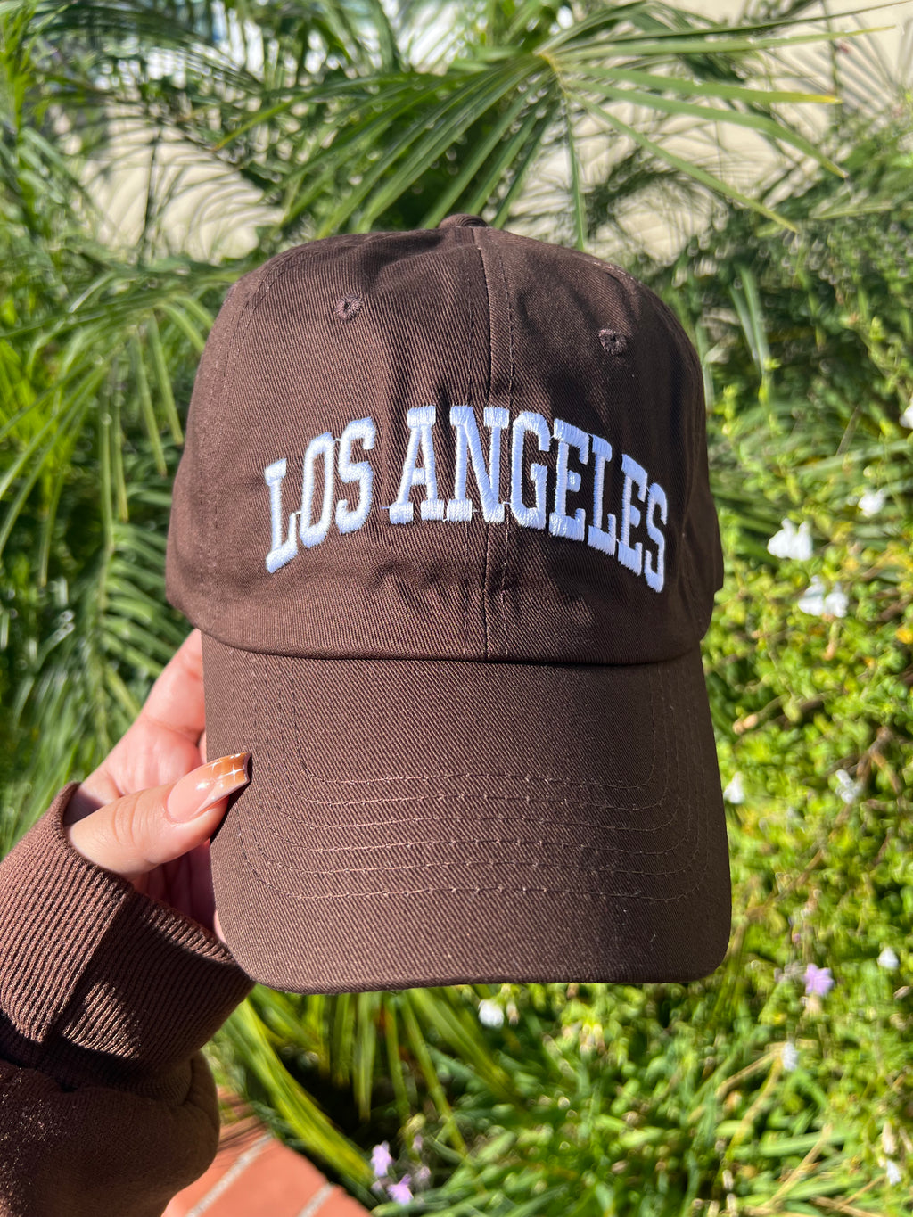 Los Angeles - hat (dark brown)