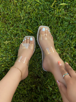 Shining - sandals (Size 10)