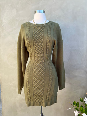 In the Moment - knitted dress