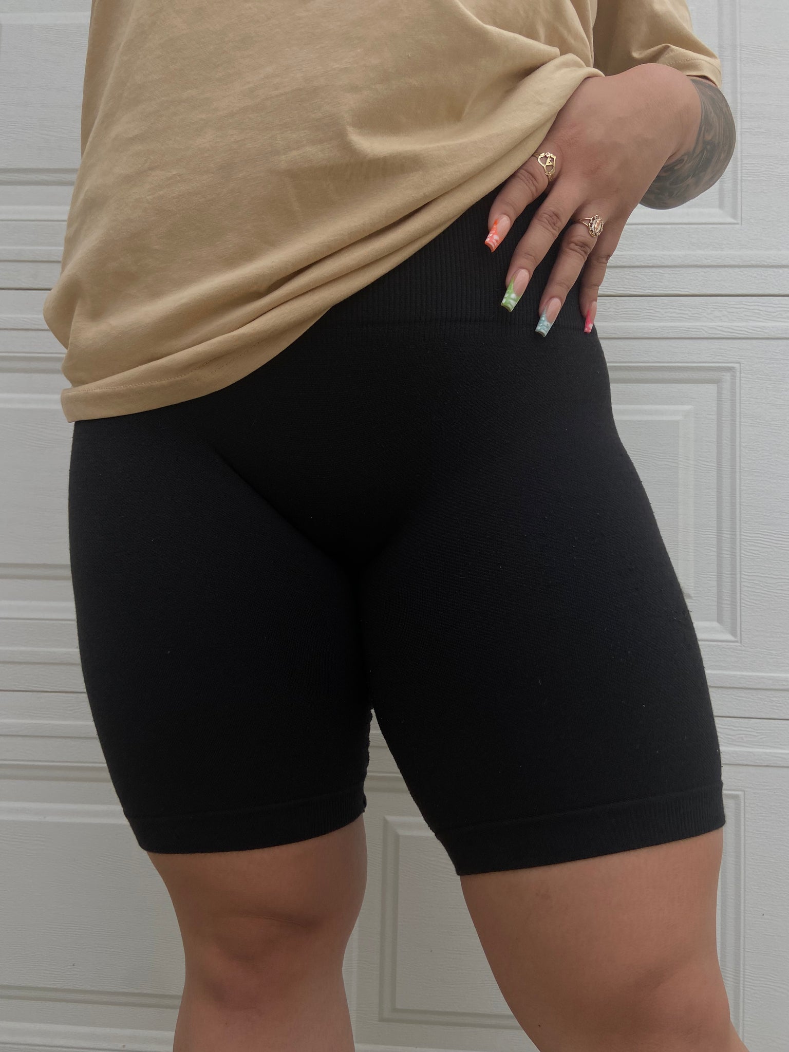 Snatched- Biker Shorts